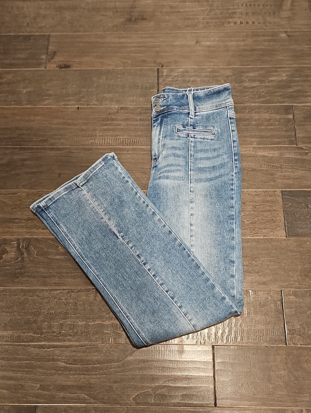 Brand New Risen Skyline High Rise Ankle Straight Leg Jeans Sz 11/30 - Picture 8 of 15